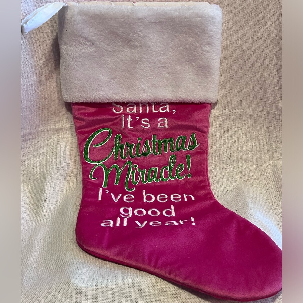 Christmas Stocking.